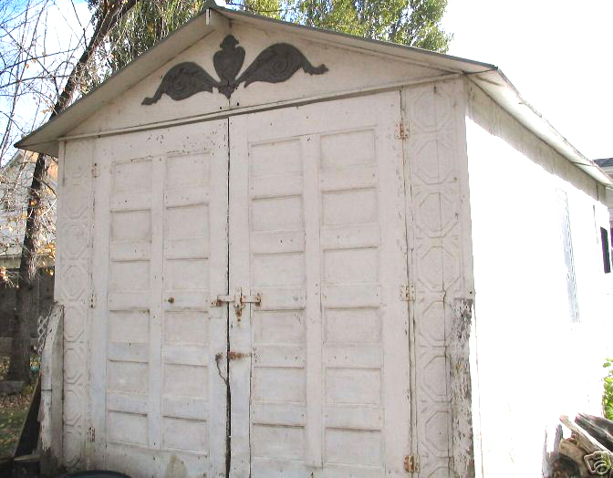 1912 Rusk Auto House 12' X 18' Prefabricated Car Garage For Sale