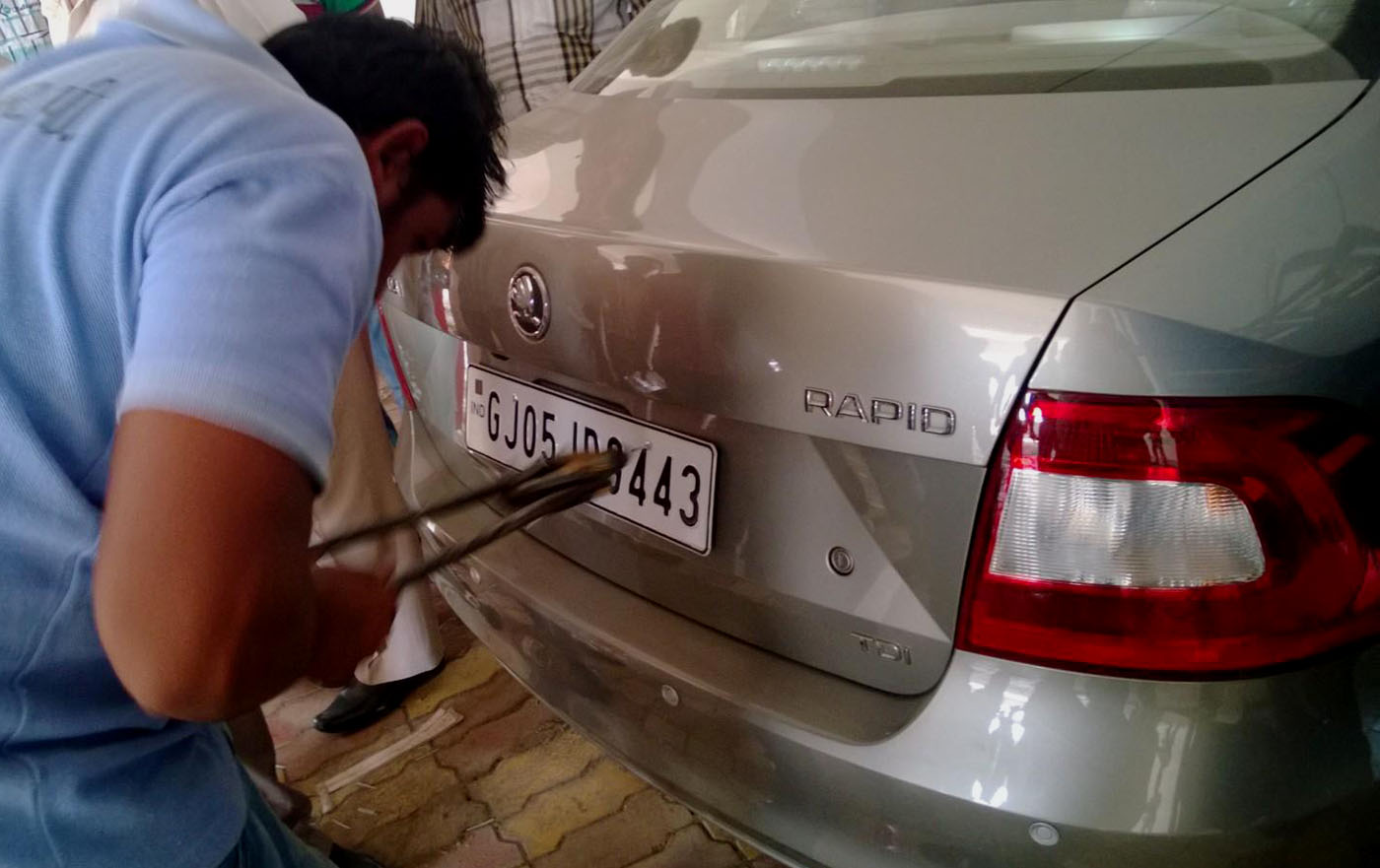 Bid for 01 number as high as value of basic car at Surat RTO auction