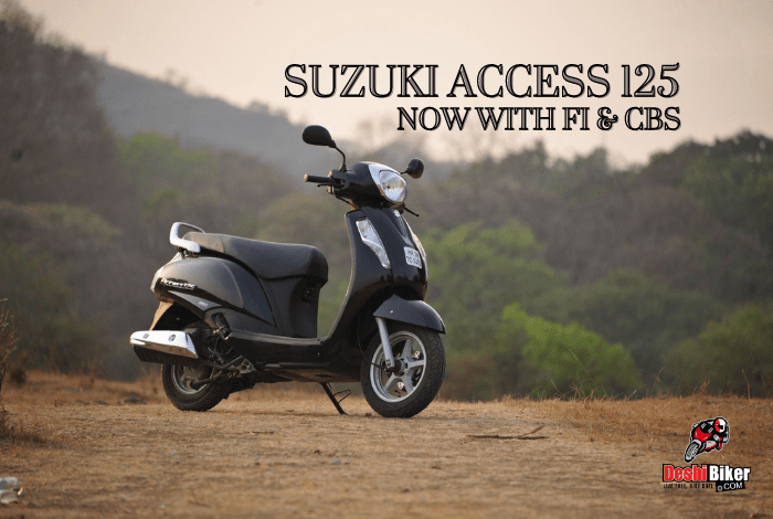 Suzuki Access 125 is now with FI &amp; CBS
