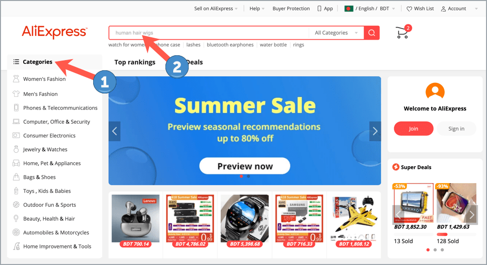 How To Buy AliExpress Products From Bangladesh • Deshiz