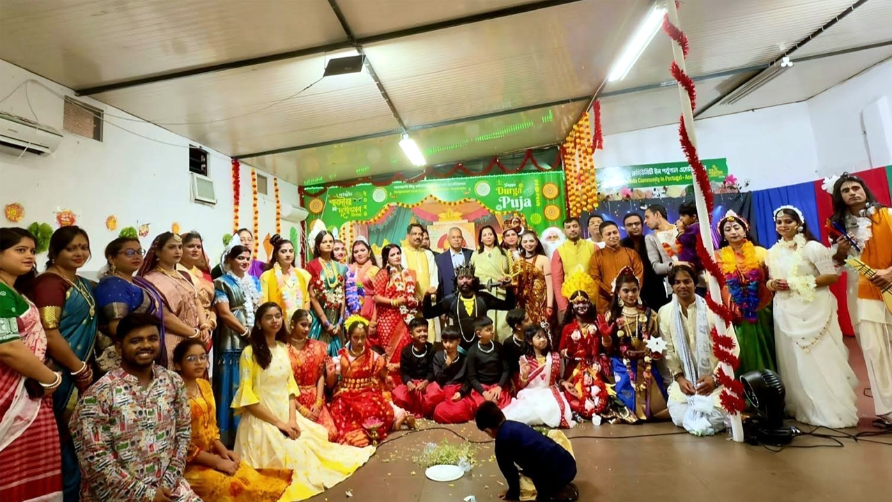 পর্তুগালে বাংলাদেশি হিন্দু কমিউনিটির শারদীয় দুর্গোৎসব উদযাপন