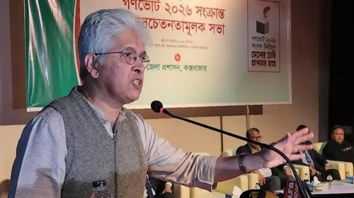 নতুন বাংলাদেশের পক্ষে গণভোটে ‘হ্যাঁ’ ভোটের আহ্বান আদিলুর রহমান খানের