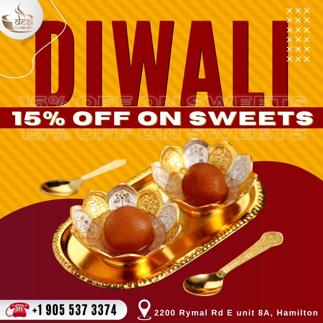 Best Diwali Special Deals on Sweets in Hamilton at Desi By Nature