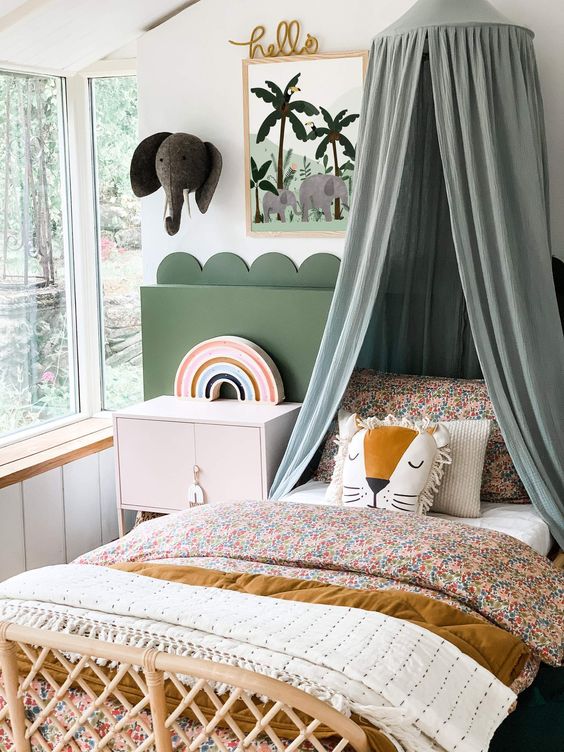 Stunning Jungle Themed Kid's Bedroom Ideas Design Fixation