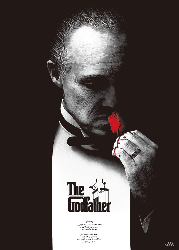 The Godfather 3d poster DESIGN.JM