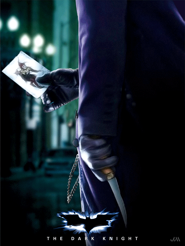 The Dark Knight 3D POSTER DESIGN.JM