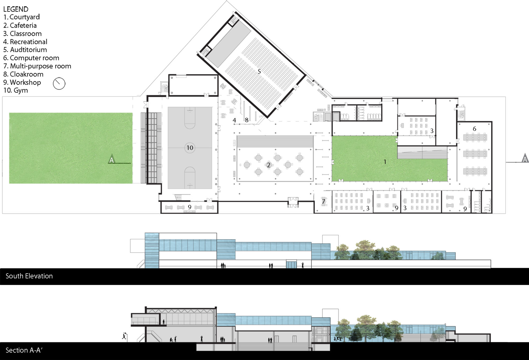 Youth Center Design Lin