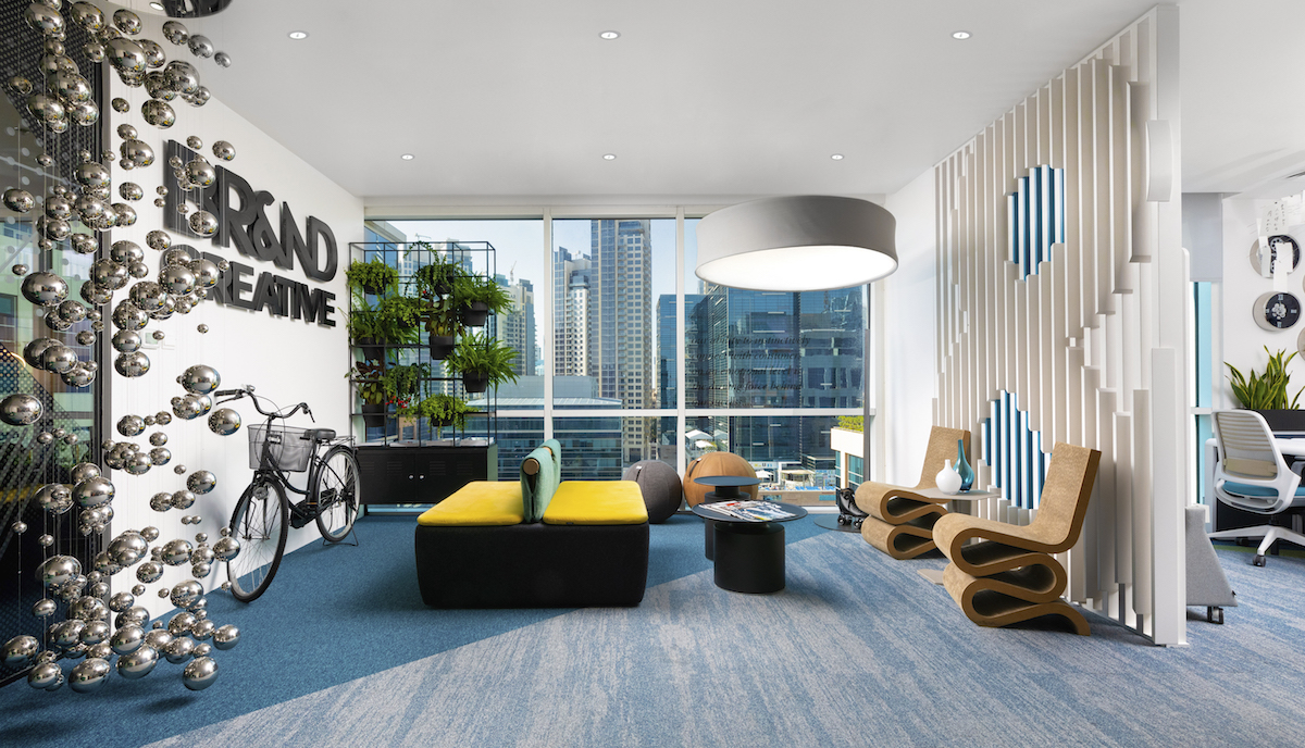 Brand Creative's new office is bright and energetic with large openplan layout! Design Middle