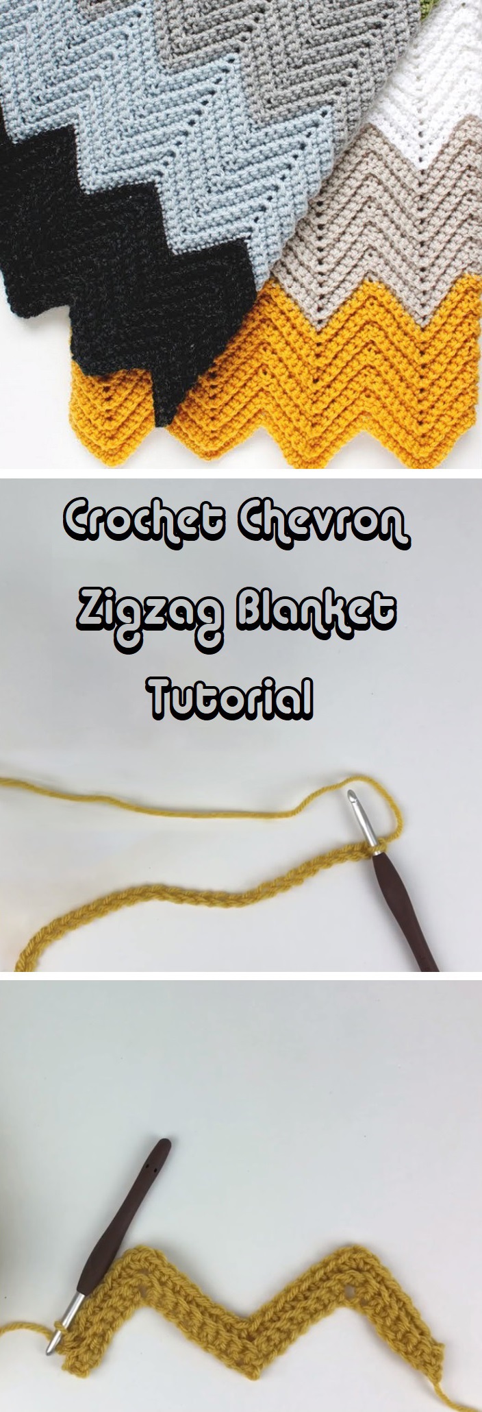 Zigzag Blanket Tutorial Tutorials & More