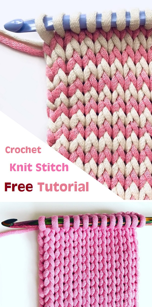 Crochet Tunisian Stitch Design Peak