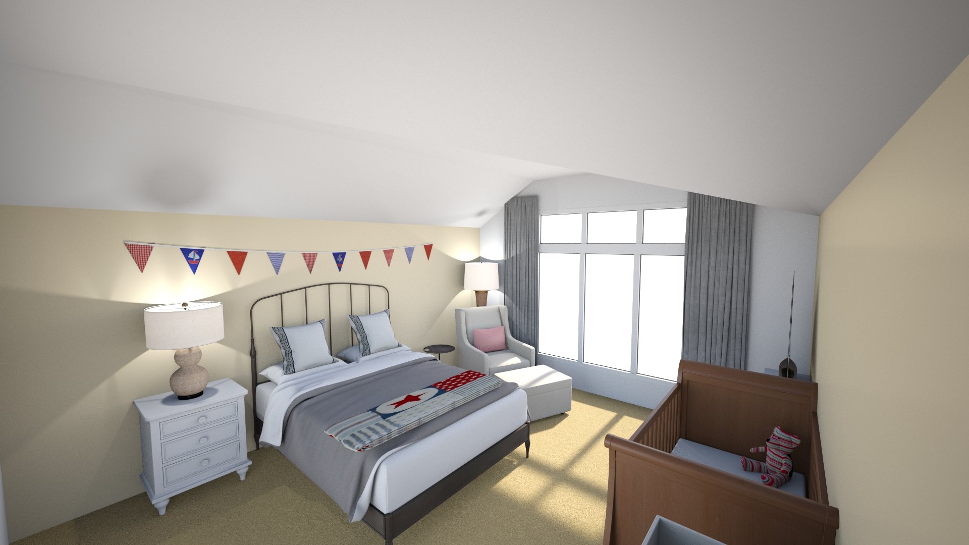 Tips for making a nursery in your own bedroom Design Tips