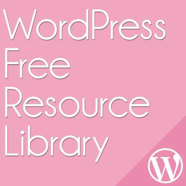 Wordpress Free Resource Library Installation Design by Christi Fultz // site Design