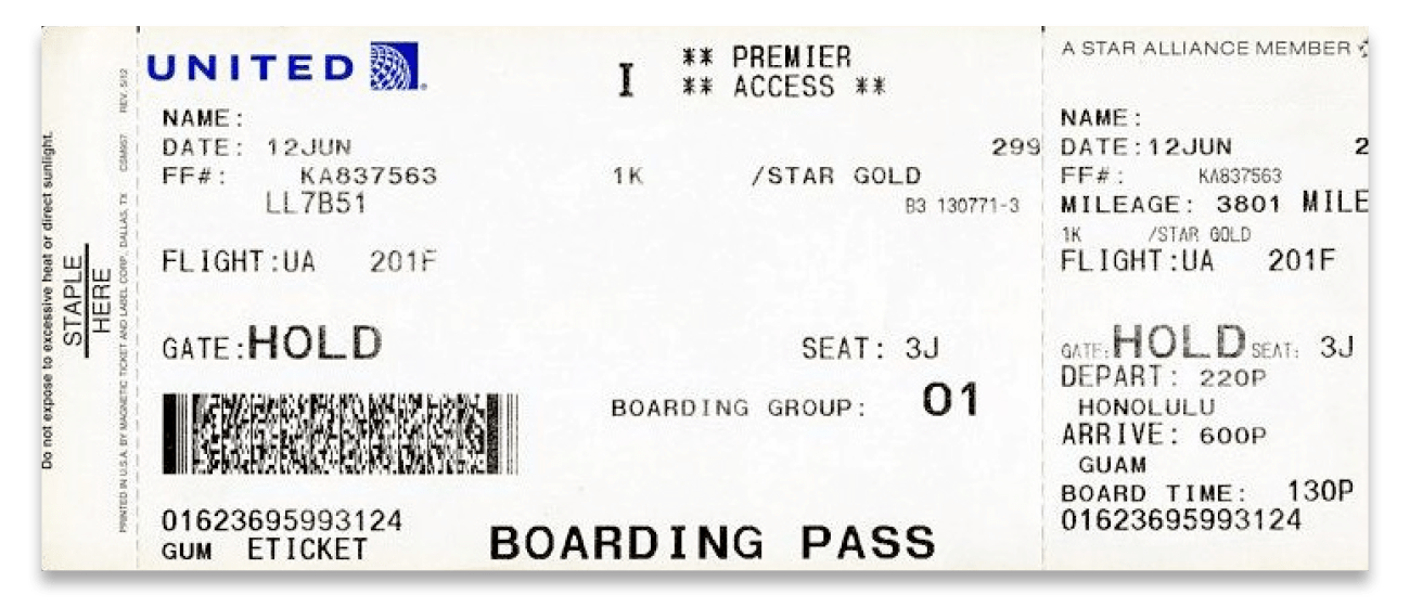 United Airlines Brand Experience Ferris State University Design Program