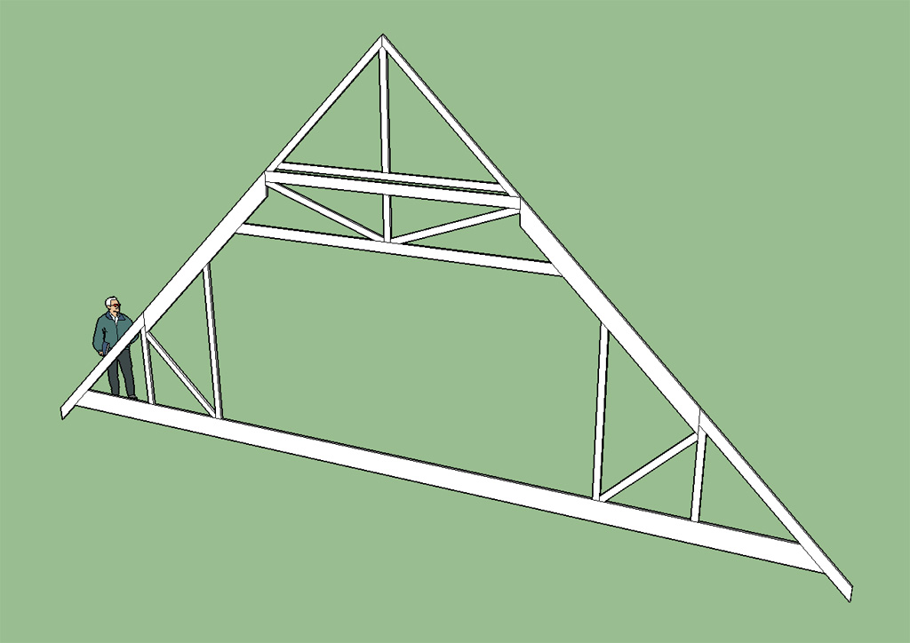 30 Ft Attic Truss We recently converted some existing 30' common