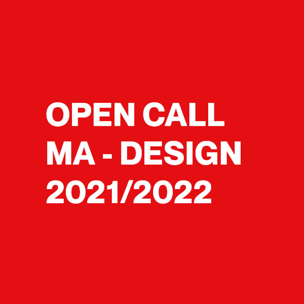 MASTER CALLS 2021/2022 online! Studiengang Design