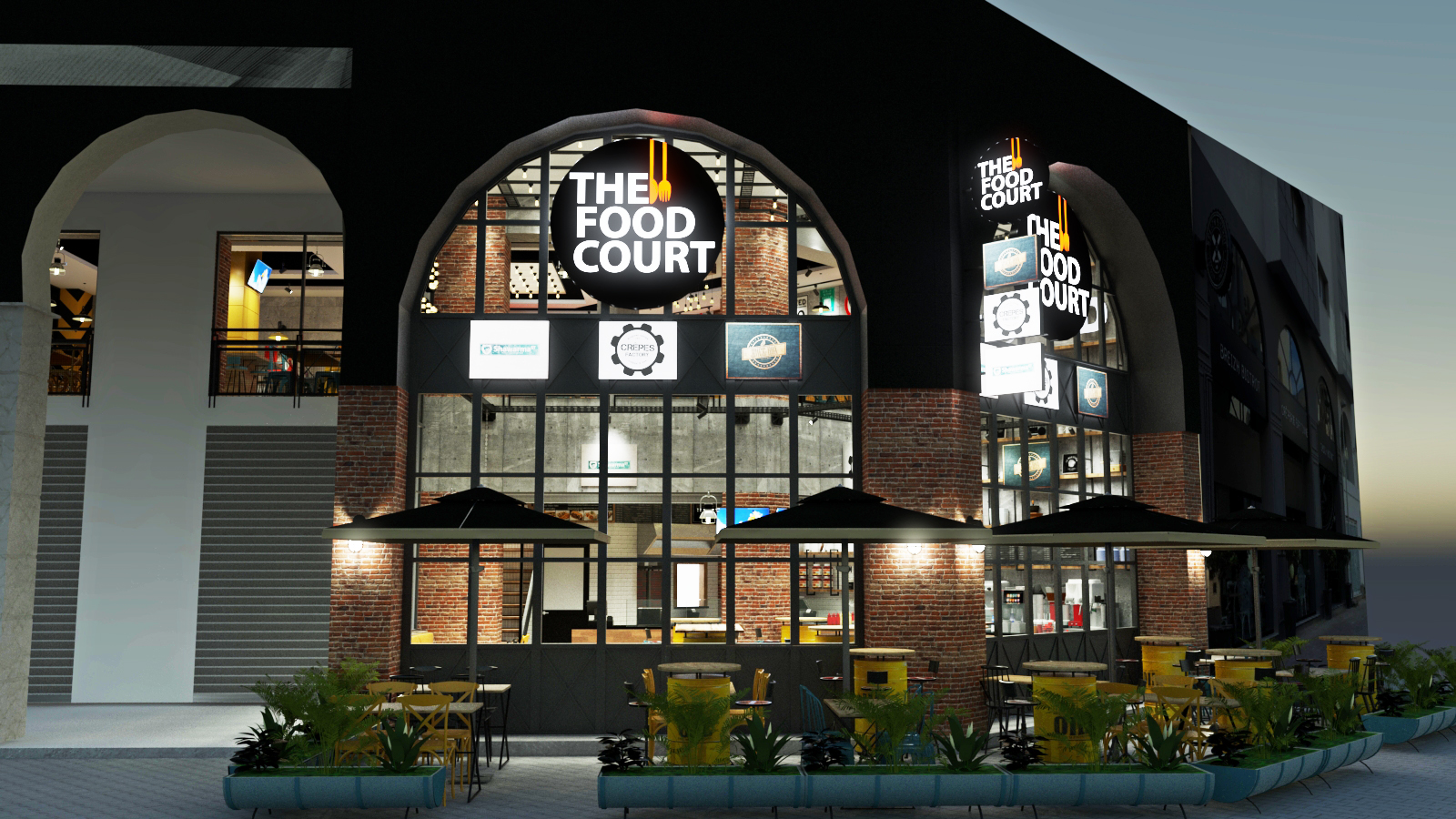 The Food Court Lac 1 Design Activity