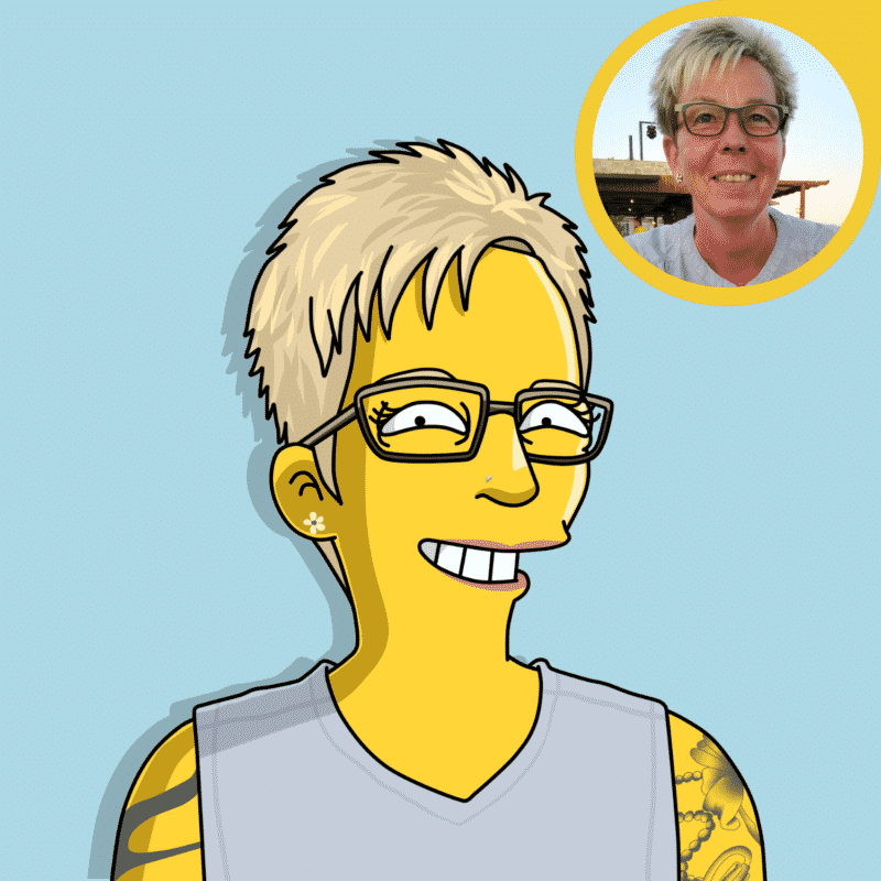 Dein Foto/Bild als gelben "Simpsons" Cartoon zeichnen lassen