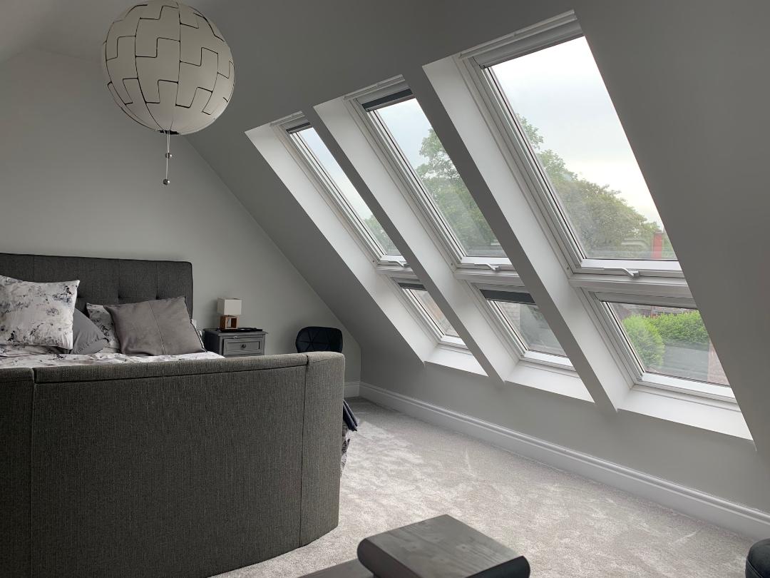 Loft Conversion with Velux Windows