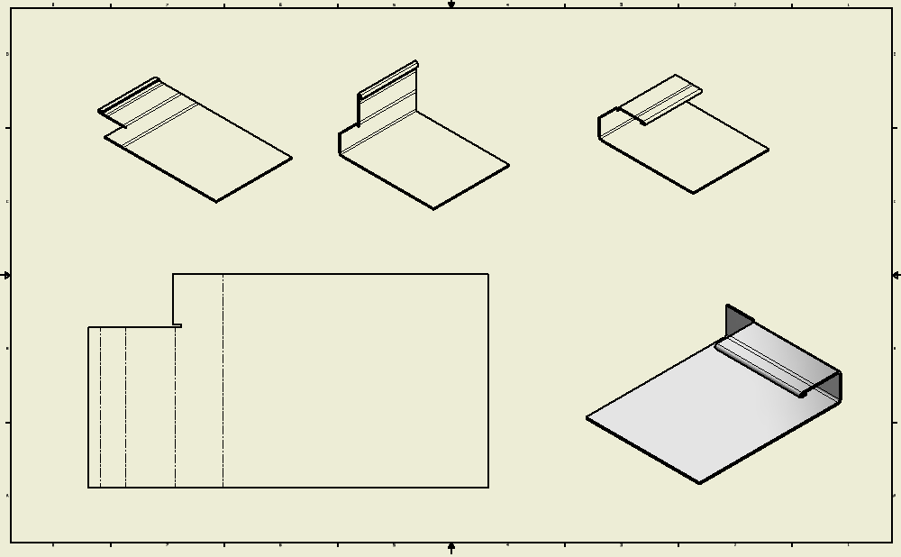 Autodesk Inventor Unfold and Refold