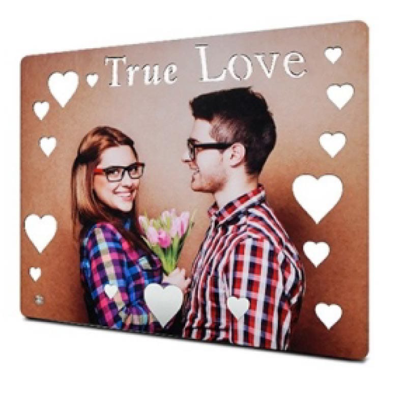 True Love Photo Frame MDF إطار خشبي Design and Own