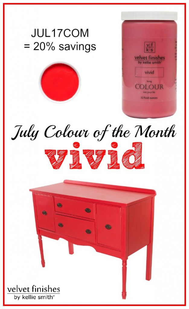 Paint it Red with Velvet Finishes July Colour of the Month Vivid