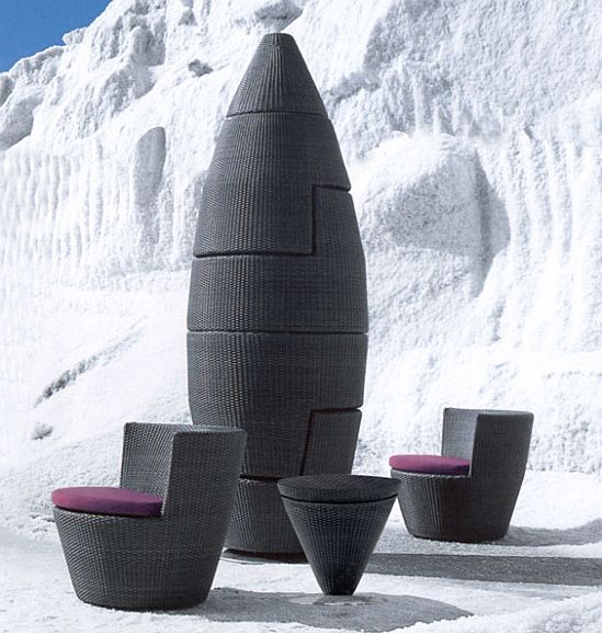 Obelisk outdoor furniture from Dedon Designbuzz