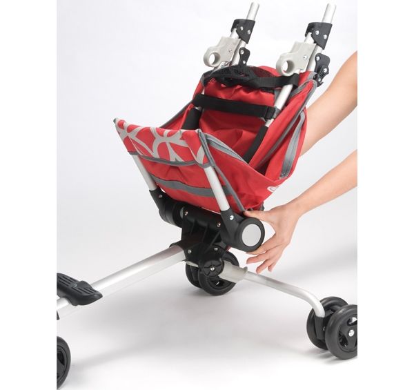 QuickSmart Back Pack Stroller is easy to carry and use Designbuzz