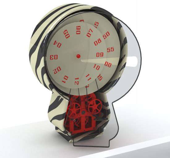 energypowered Regulateur key wound clock gears up to tell time