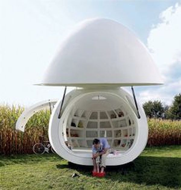 Tiny ‘capsule’ houses for offgrid living with minimal footprint