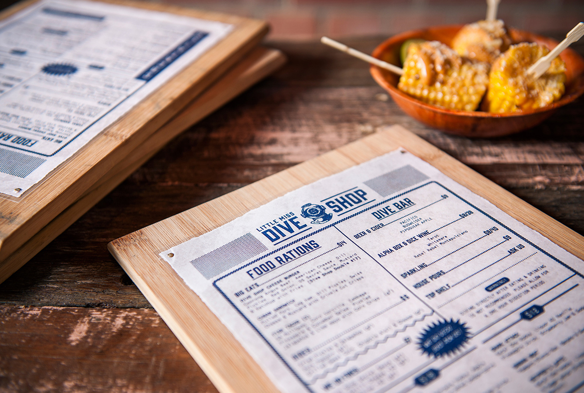 Little Miss Dive Shop Athlete Graphic Design Melbourne Little Miss Group Branding