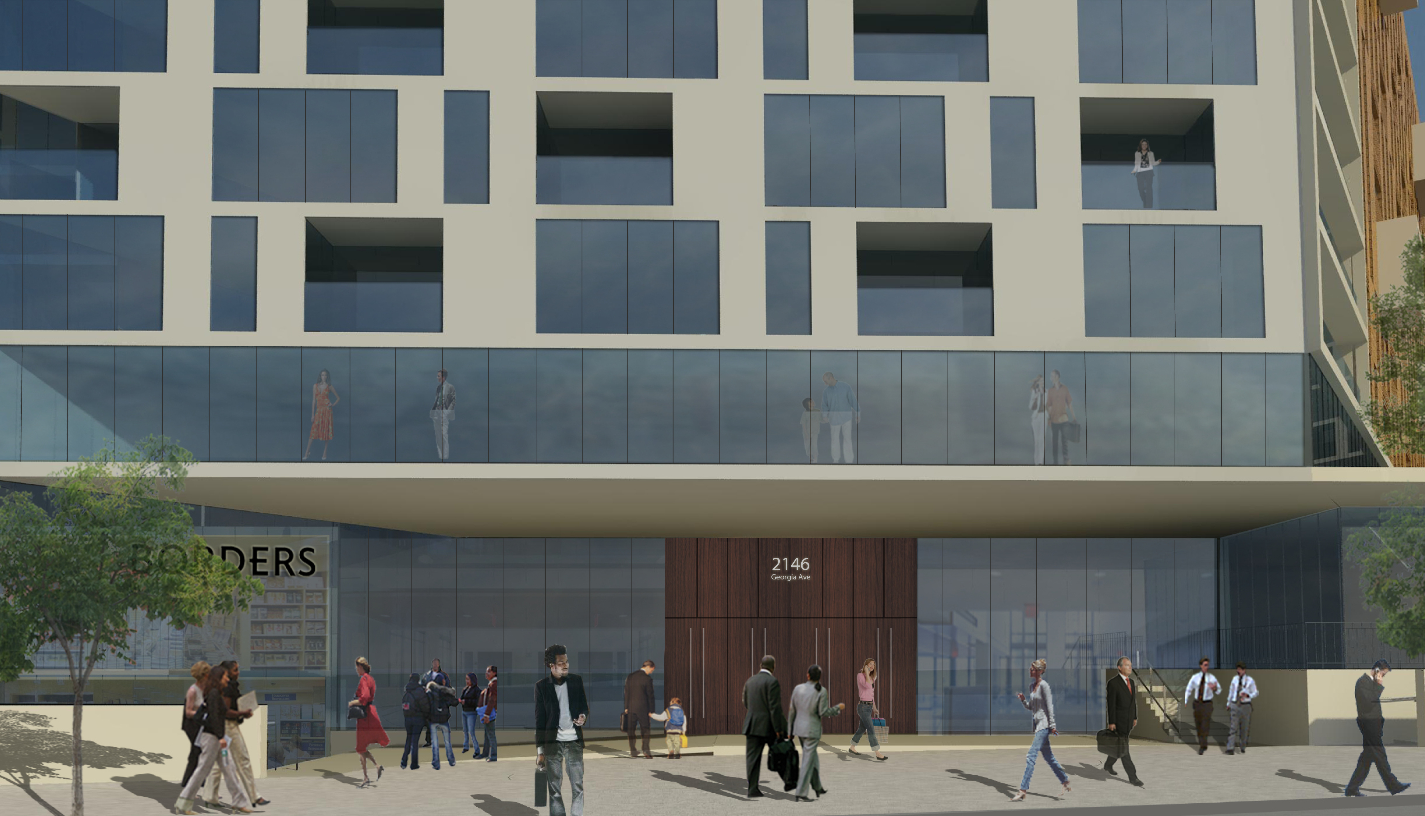 Chris Rowe Design Howard Town Center Renderings