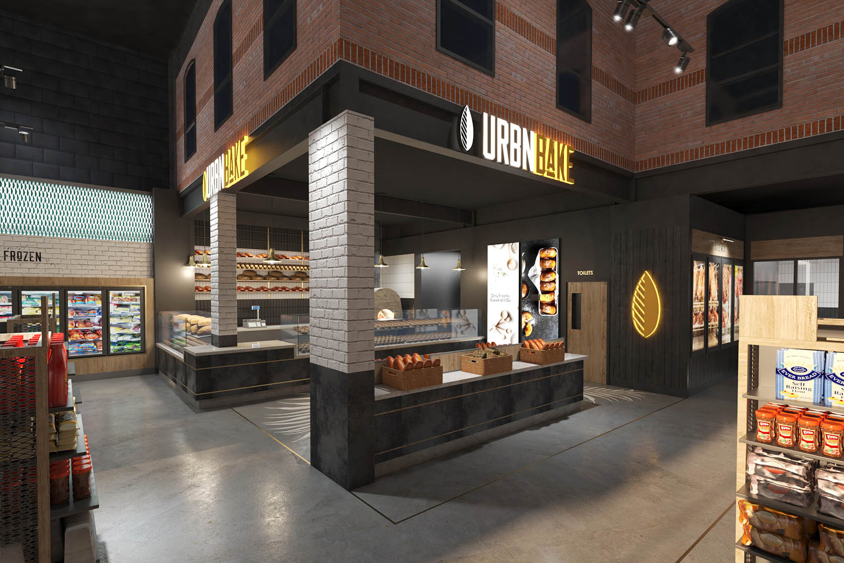 Urbn Farm Riyadh Designed by FINCH Retail Design