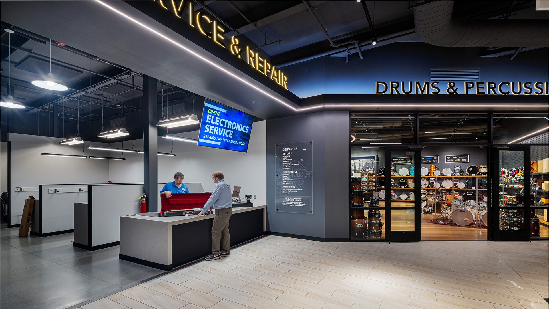 The Sweetwater Music Store Design Collaborative