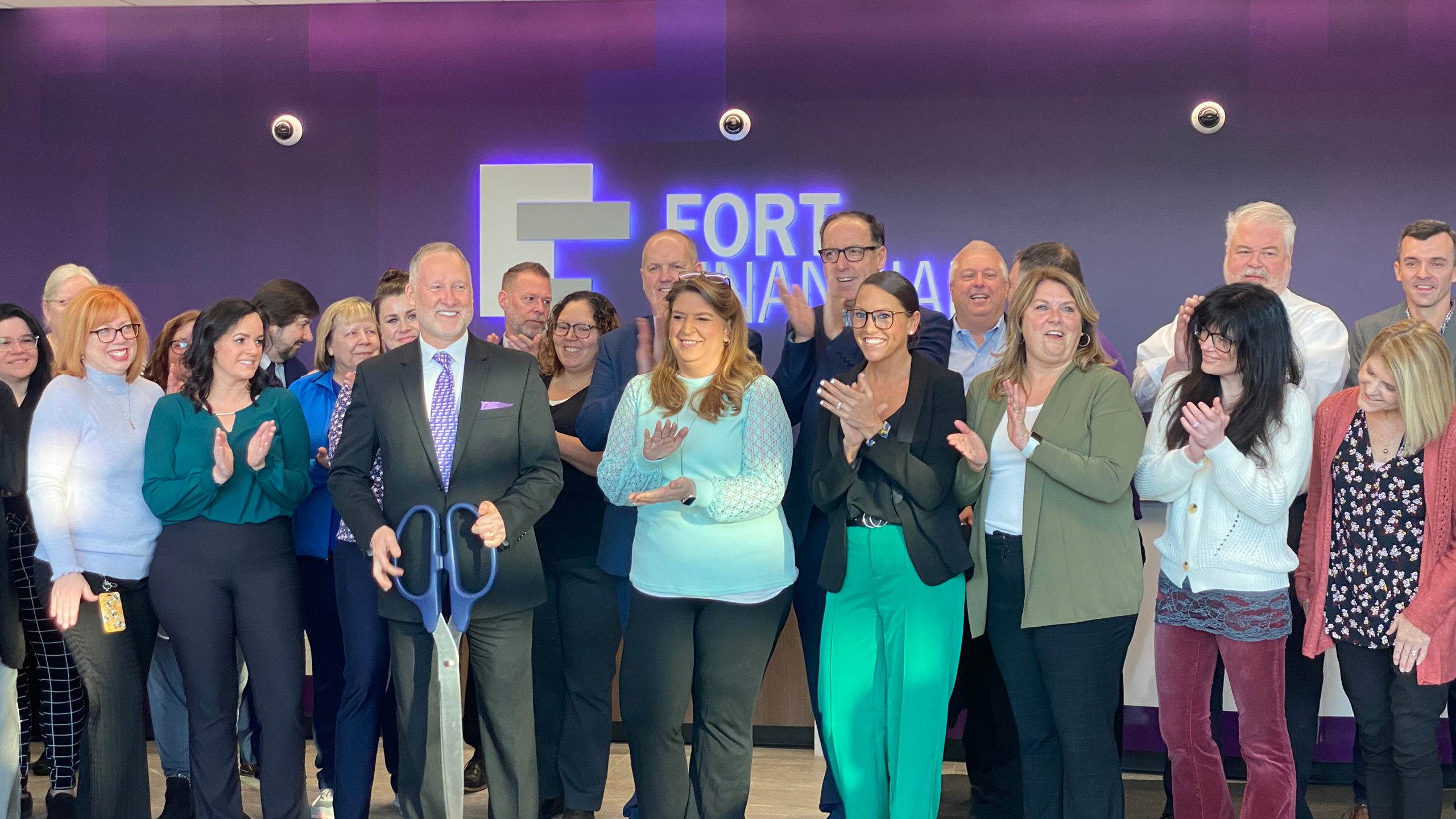 Fort Financial Credit Union Headquarters and Retail Branch Ribbon