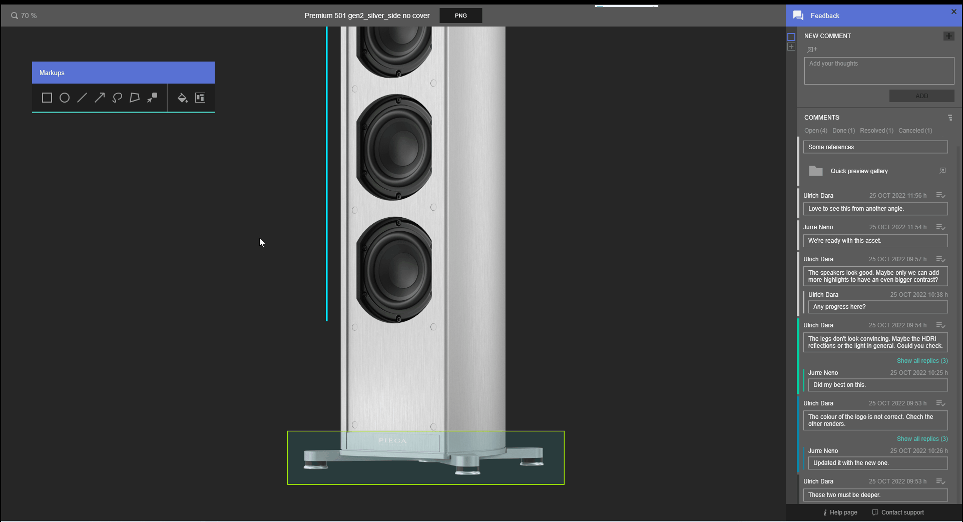 Markups Visibility Connecter Help Center