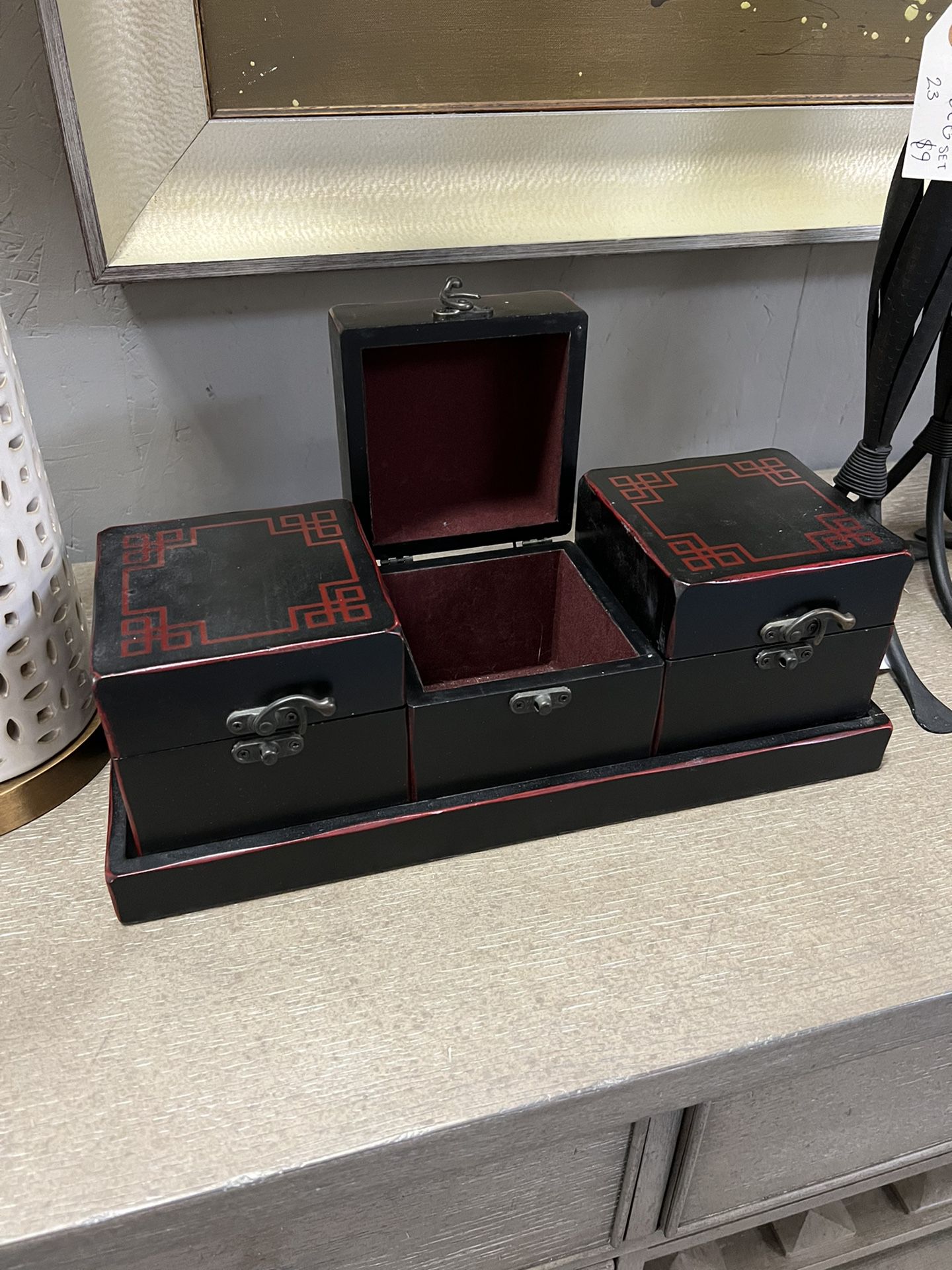 decorative storage boxes Design Consignment