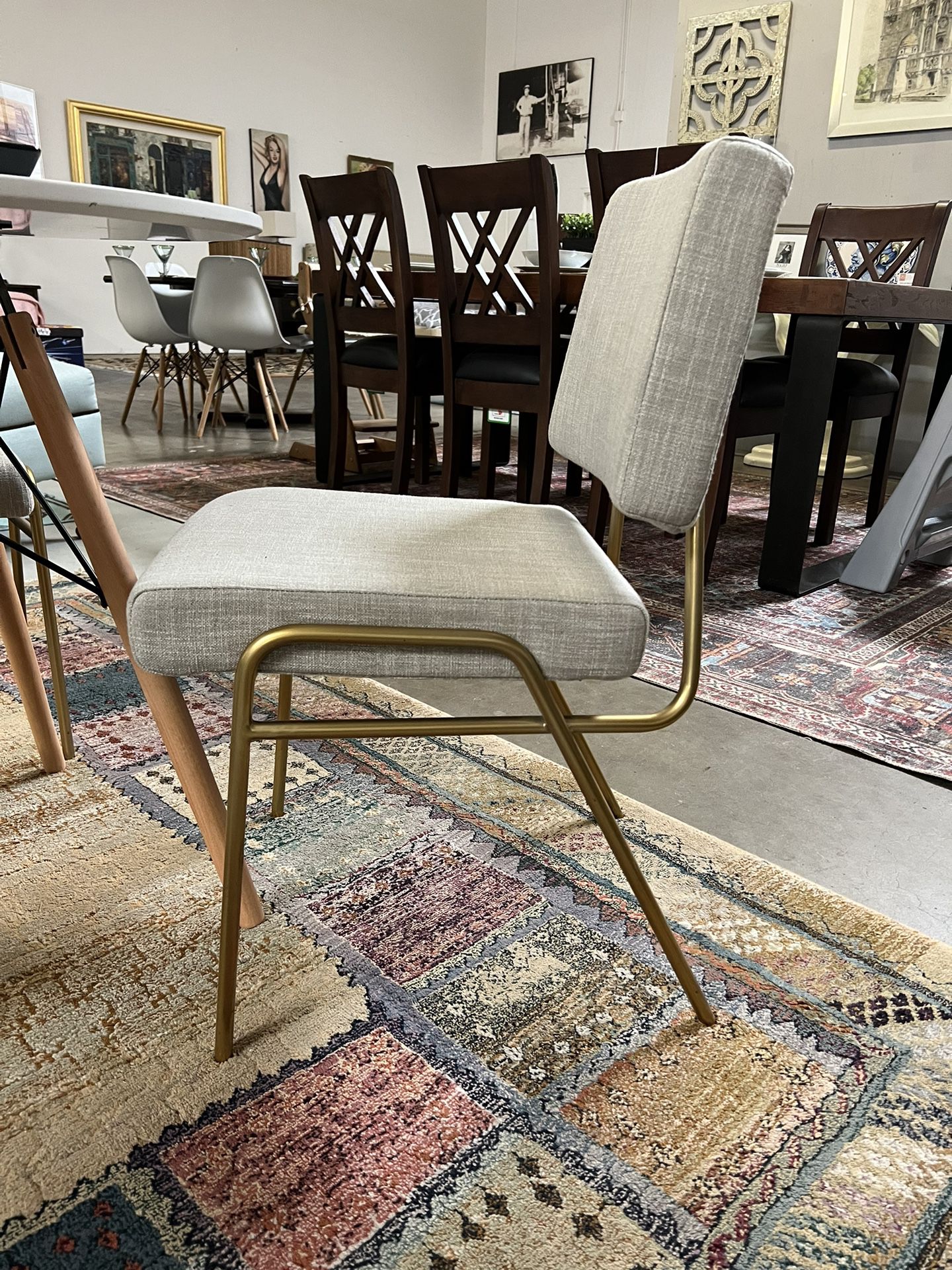 West Elm Wire Frame Dining Chair Design Consignment