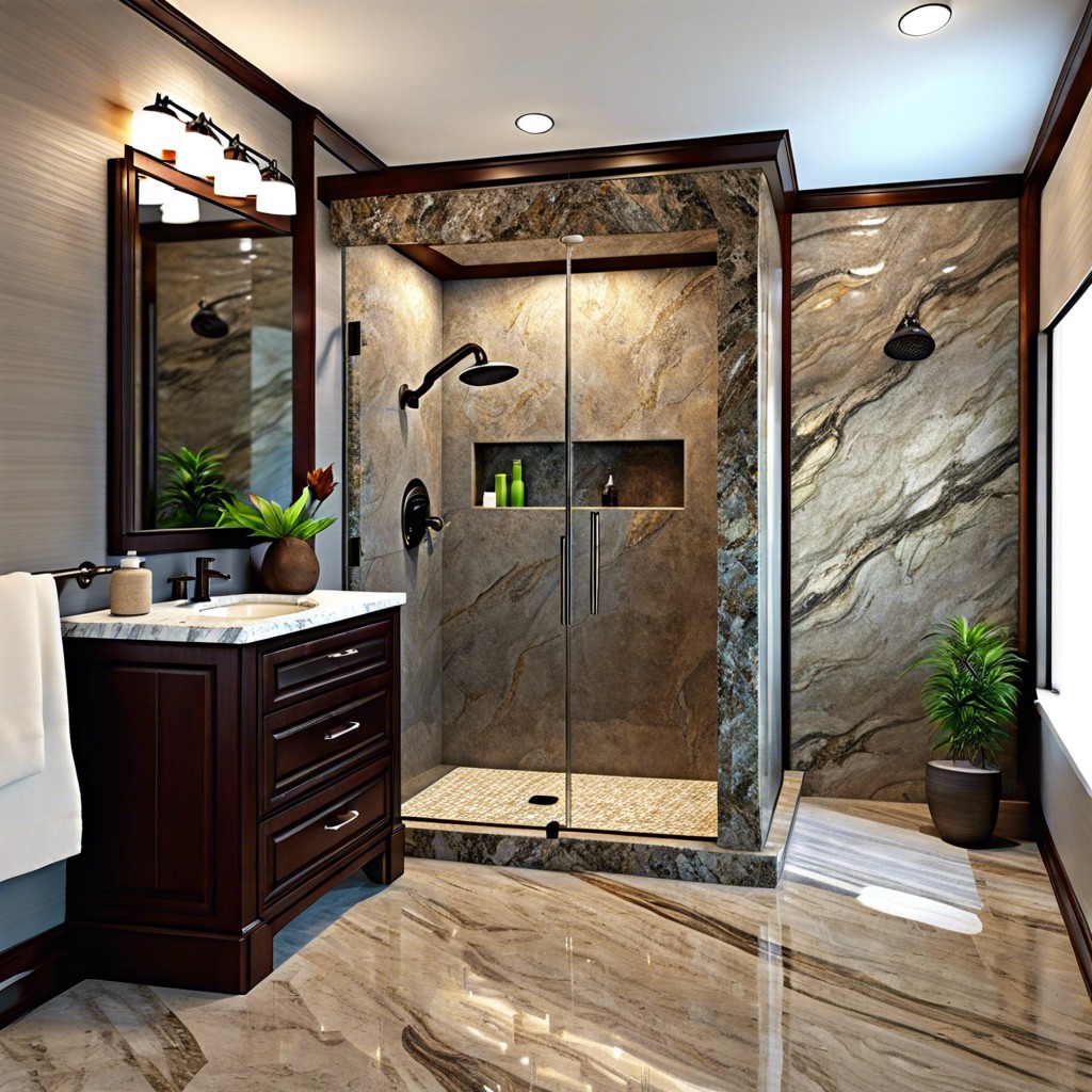 15 Tile Above Shower Surround Ideas to Transform Your Bathroom