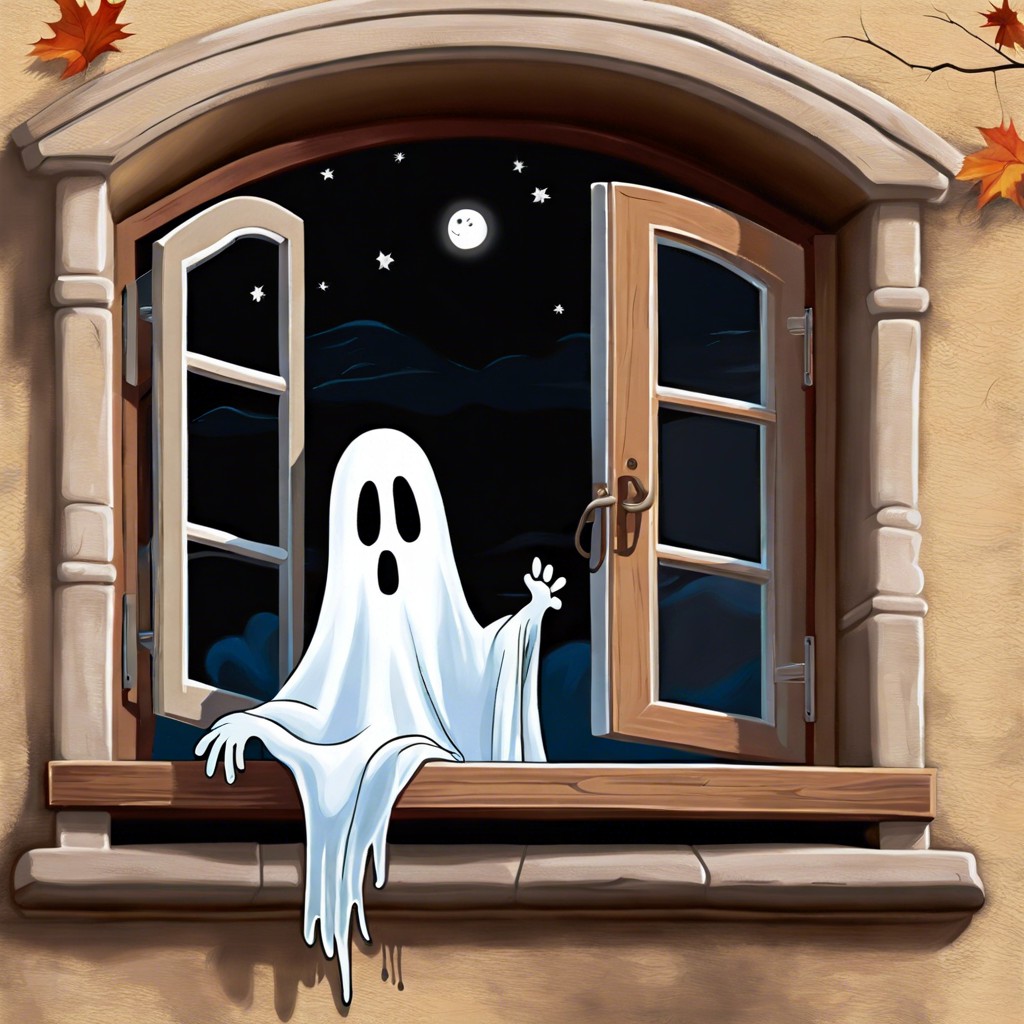 15 Easy Halloween Window Painting Ideas for Spooky & Fun Decorations