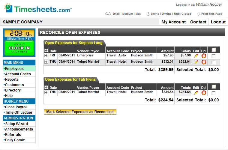 Online Time and Attendance Review Efficiency With