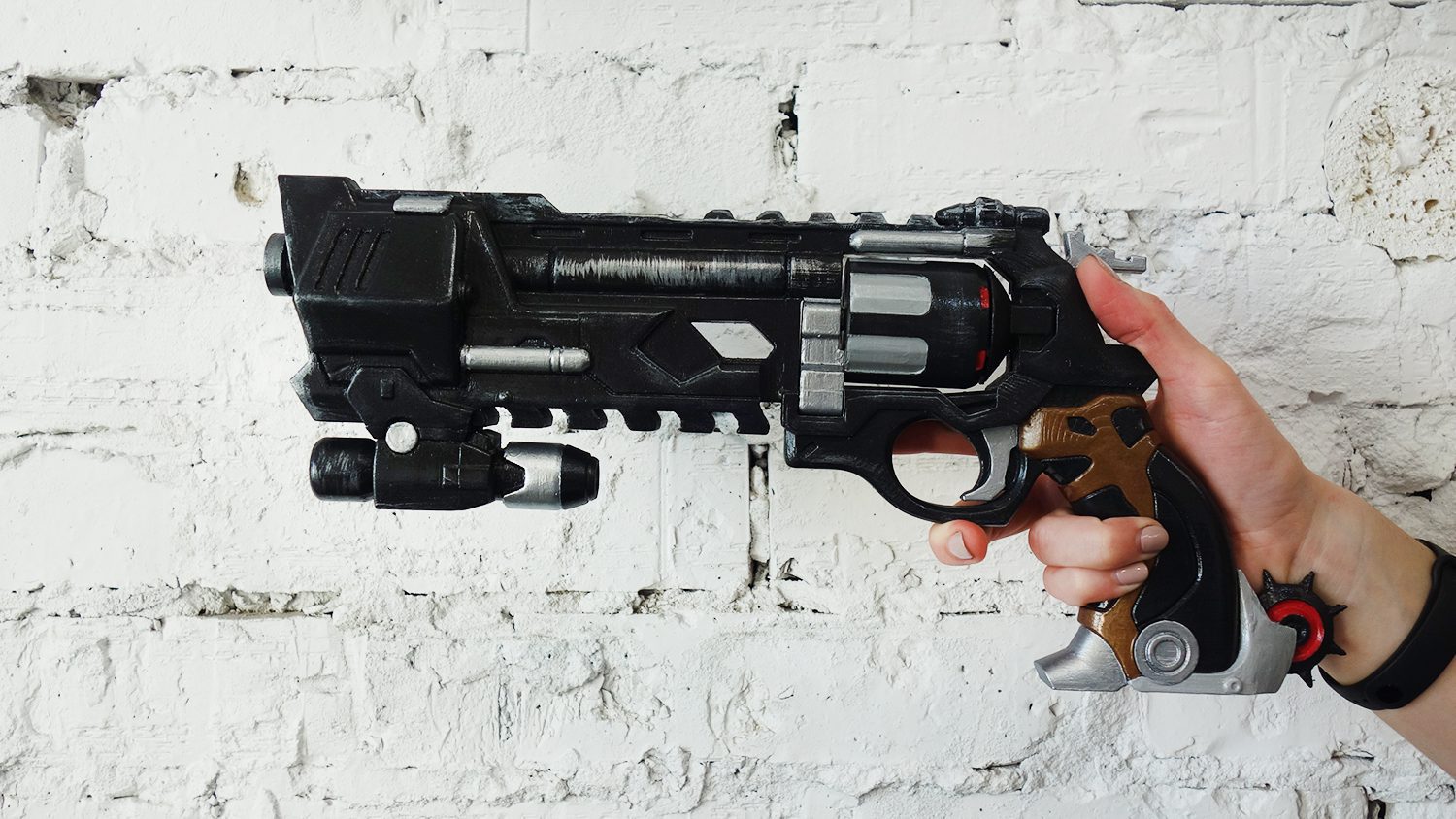 McCree Peacekeeper Revolver Prop, mccree gun prop