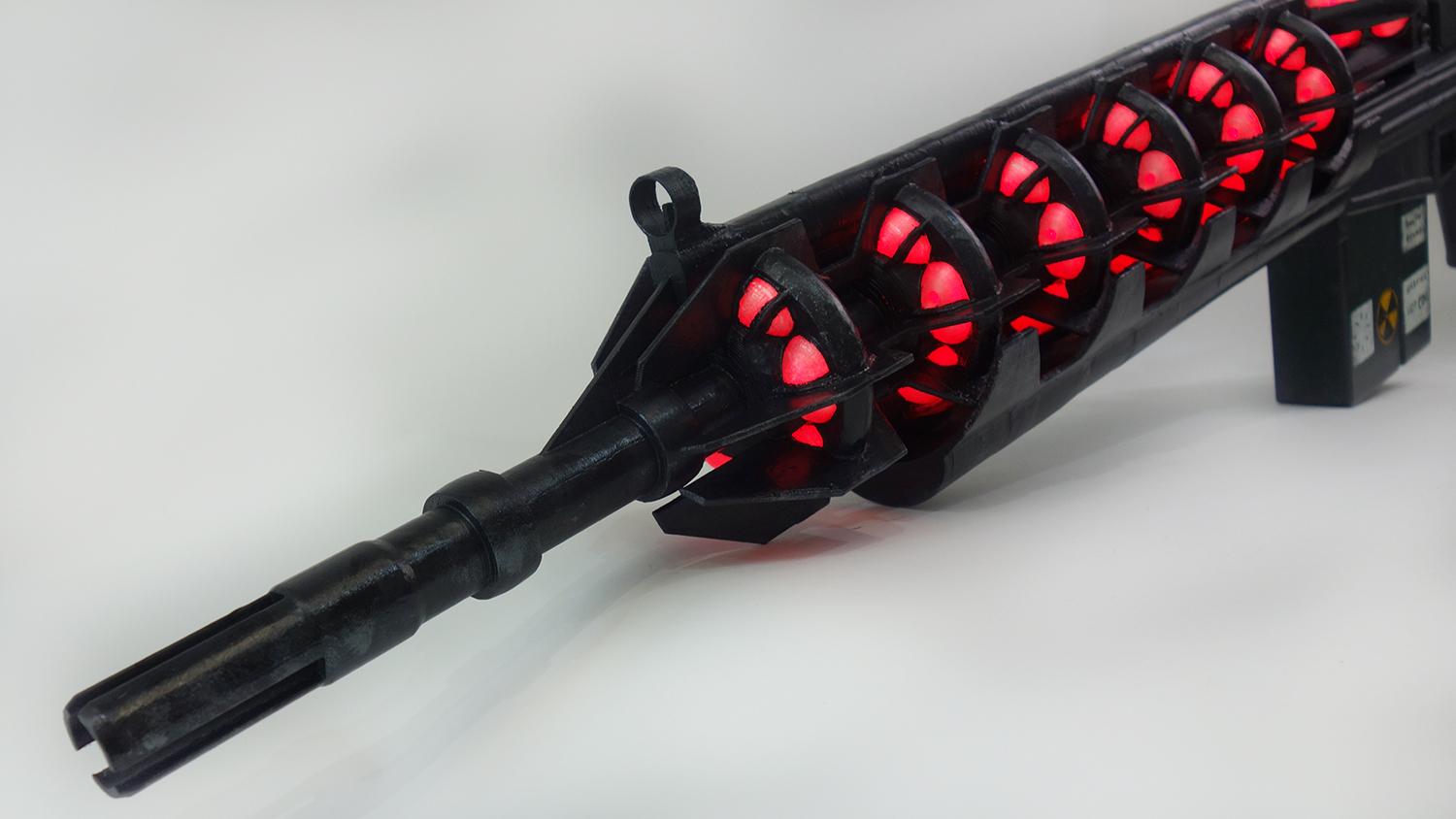 The Gauss Rifle from the STALKERseries, costumes from Destiny, Star