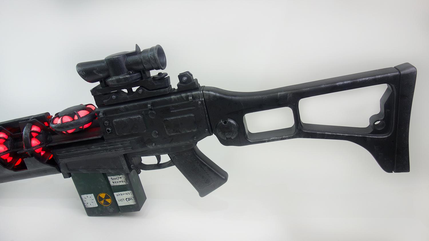 The Gauss Rifle from the STALKERseries, costumes from Destiny, Star