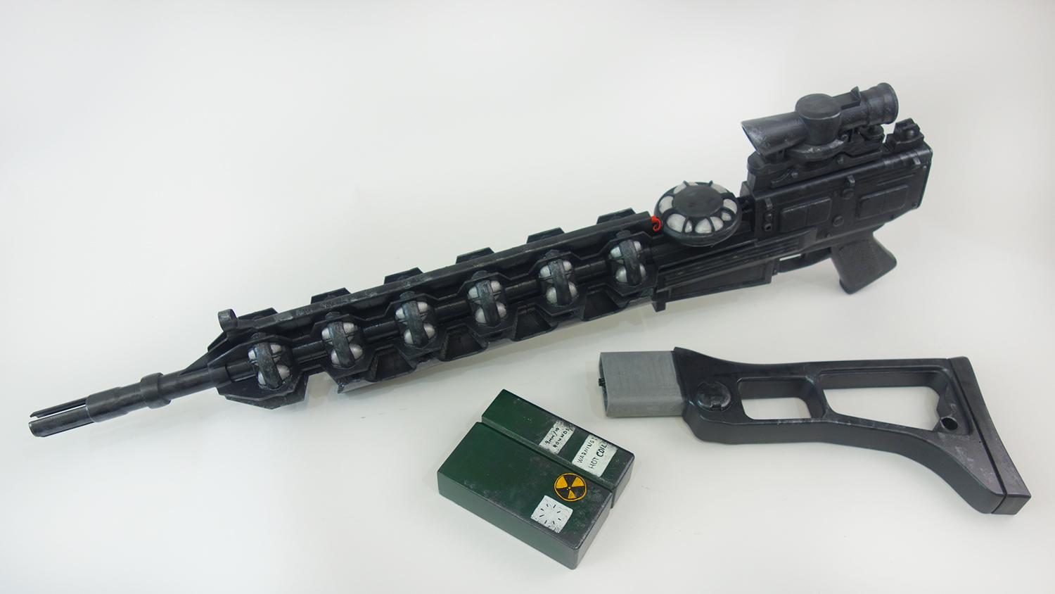 The Gauss Rifle from the STALKERseries, costumes from Destiny, Star