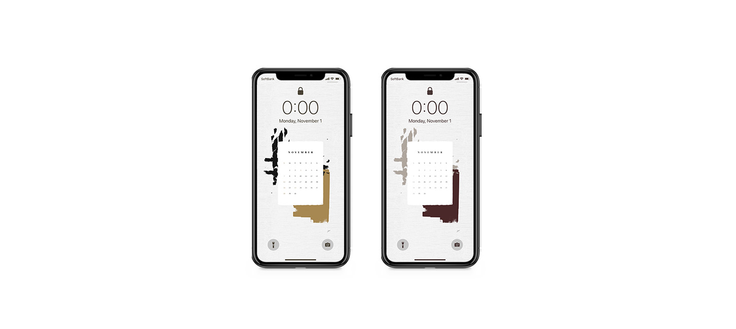 November 2021 Calendar Wallpaper for the iPhone. DESIGNED by YF