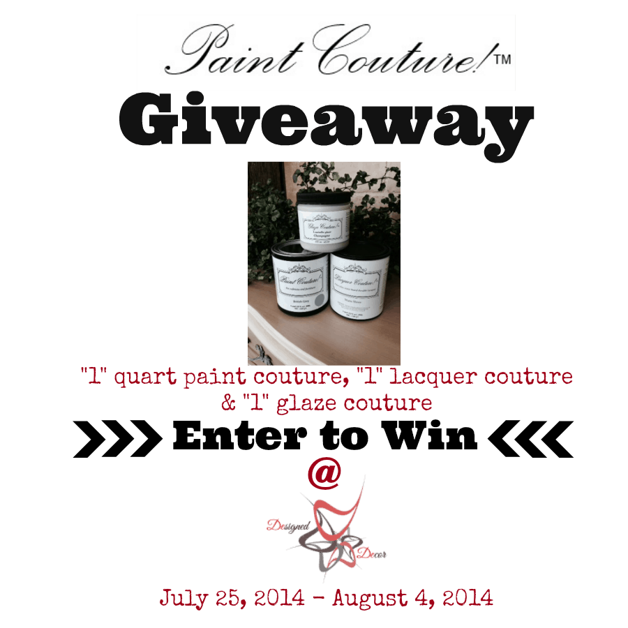 Paint Couture The Collection Paint Giveaway! Designed Decor