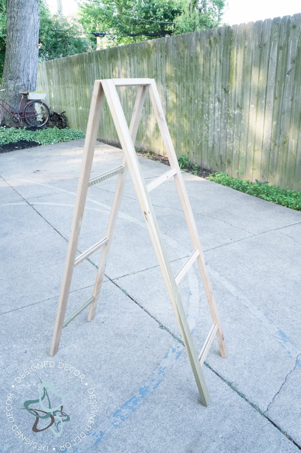 DIY A Frame Plant Stand! Designed Decor