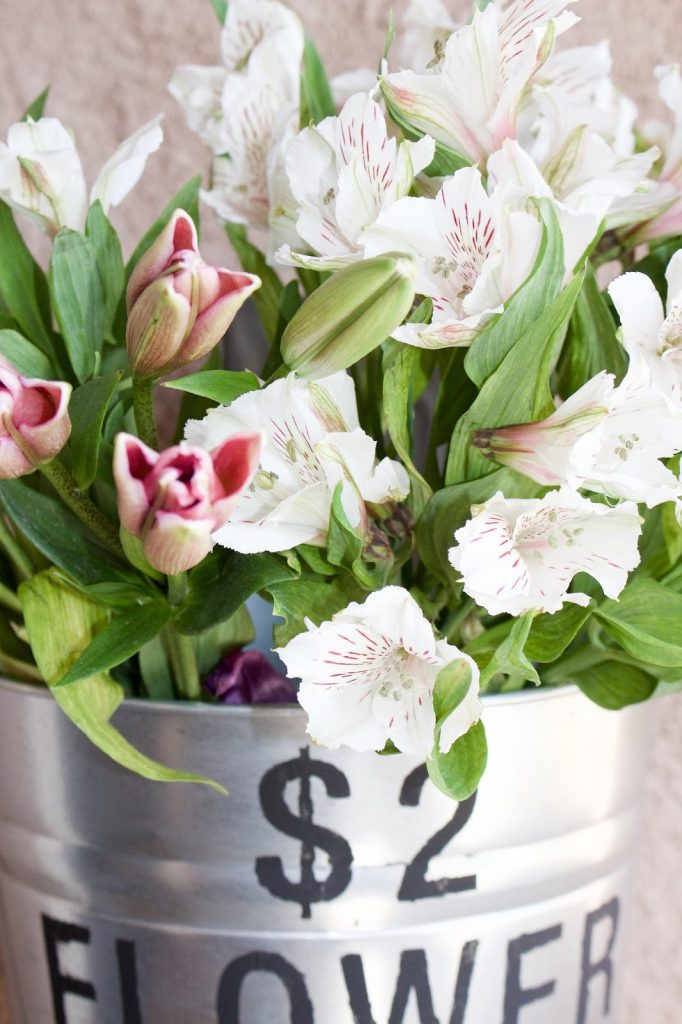 DIY Flower Bucket Designed Simple