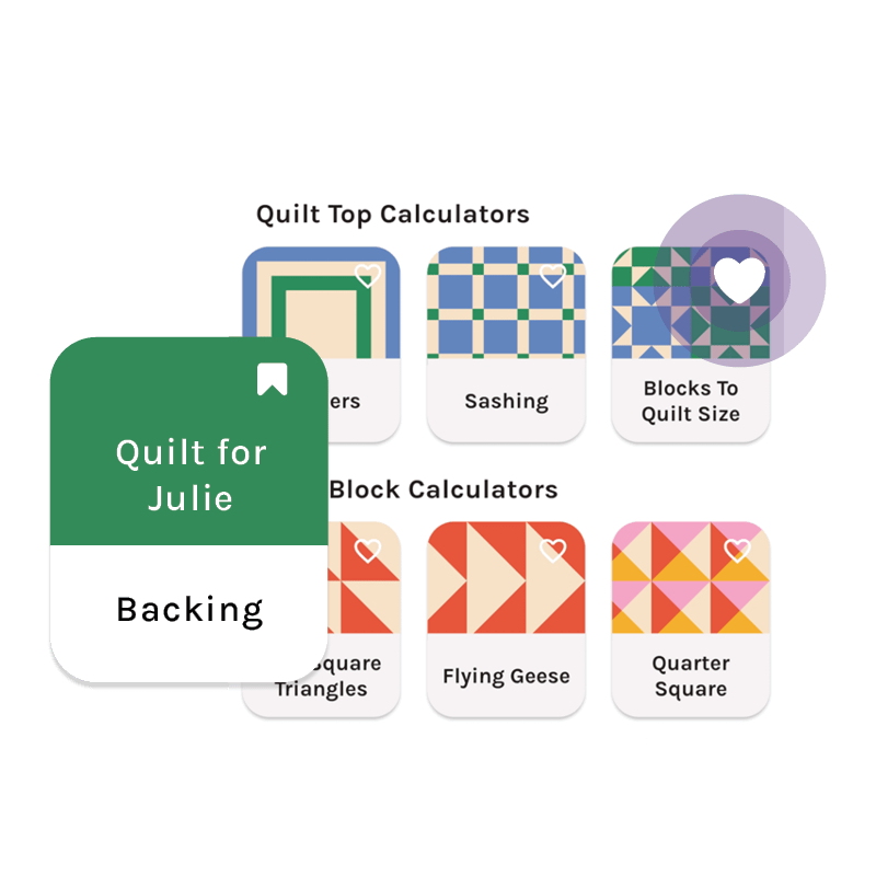 Quilting Calculator App Designed to Quilt