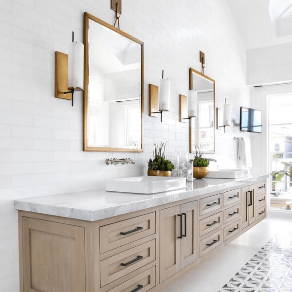 Mixed Metals Designer Bath & Salem Plumbing Supply